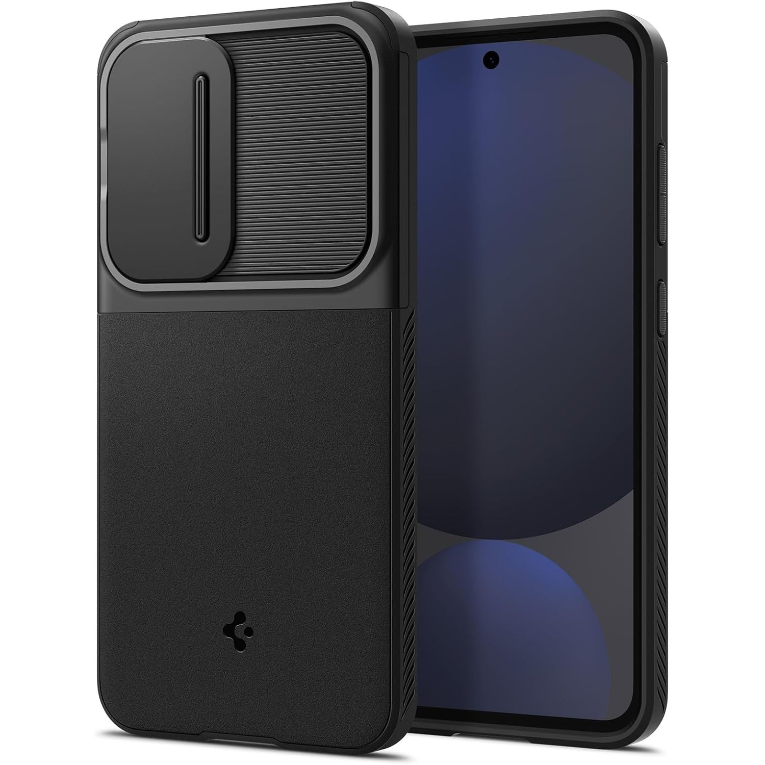 Etui z osłoną obiektywów Spigen Optik Armor do Galaxy S24 FE, czarne